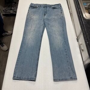 Levi Strauss & Co. 514 Jeans Mens W36 L32 Light Wash Bootcut Denim Pants